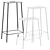 Frama Adam Stool Mono Edition 3D model small image 1