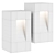 Square Step Garden Path Light 3D model small image 3