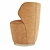 Chic Poppy Swivel Chair 3D model small image 4