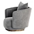 Modern Caspia Armchair with XForm 3D model small image 5