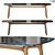 Modern Giorgetti Memos Rectangle Table 3D model small image 1