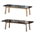 Modern Giorgetti Memos Rectangle Table 3D model small image 2