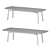 Modern Giorgetti Memos Rectangle Table 3D model small image 5