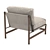 Rustic Modern Base Chair 3D model small image 2