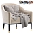 Modern Armchair SHIPROK Design 3D model small image 1