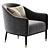 Modern Armchair SHIPROK Design 3D model small image 2