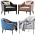 Modern Armchair SHIPROK Design 3D model small image 7