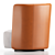 Elegant Campiello+ Chair by Zanotta 3D model small image 6
