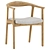 SF8 Oak Salerno Chair 002004 3D model small image 1