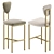 AURORA Bar Stool by Cazarina 3D model small image 3