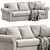 Versatile VRETSTORP Sofa Bed 3D model small image 1