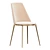 Elegant Upholstered Cantori Chair 3D model small image 1