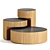 Modern Nesting Tables Set 3D model small image 3