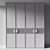 Editable Modern Wardrobe 3D Models 3D model small image 4