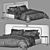  Modern Angelo Bed Design 3D model small image 5