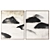 Metal Frame Picture Posters 3D model small image 1