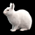 White Rabbit Model Virtual Asset 3D model small image 8