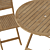 Modern Outdoor Furniture Set 3 3D model small image 2