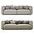  Mitchell Gold & Bob Sofa 3D model small image 3