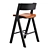 Modern Cantarutti Bar Stool 18K 3D model small image 12