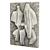 Desirable 1960 Stone Sculpture Panel 3D model small image 1