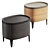 Chic Poliform GENTLEMAN Nightstand 3D model small image 1