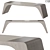 Giorgetti Tenet Modern Luxury Sofa 3D model small image 1