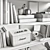 Adjustable Grid Shelf Set 3D model small image 6