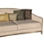 Luxurious Victor Sofa of Opulence 3D model small image 5