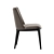 Elegant Form Chair Mаtte Grey 3D model small image 2
