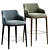 Form S Bar Stool Set 3D model small image 4