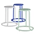 Spiral Foldable Champ Stool 3D model small image 3