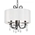 Elegant Othello Mini Chandelier 3D model small image 1