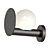 Modern Typography VELA Sconce Art 3D model small image 2