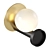 Modern Typography VELA Sconce Art 3D model small image 4