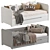 Convertible Sofa Bed Flocon 295 3D model small image 1