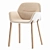 Minimalistic Nuez Chair Collection 3D model small image 2