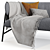 Rossin Samurai Small Sofa: Ready for Corona Render 3D model small image 3