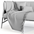 Rossin Samurai Small Sofa: Ready for Corona Render 3D model small image 4