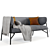 Rossin Samurai Small Sofa: Ready for Corona Render 3D model small image 6