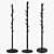 Chinese Style Coat Rack Stand 3D model small image 2