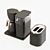 Customizable Coffee Maker & Toaster 3D model small image 3