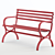 Modern Bench Design by Pouya 3D model small image 1