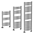 Modern Steel Heated Towel Rail 3D model small image 4