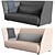 Premium Almo Sofa with Unmatched Craftsmanship 3D model small image 2