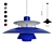 Customizable Louis Poulsen PH5 Pendant Lamp 3D model small image 1