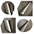 Illuminated Metal Wall Art Amadeus 3D model small image 2