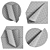 Illuminated Metal Wall Art Amadeus 3D model small image 7