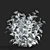 Hybrid Helenium Flower Collection 3D model small image 7
