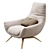 ERMES Modern Designer Furniture Set 3D model small image 4